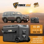⁦ثلاجة سيارات 45 لتر من FORCE USA⁩ - الصورة ⁦2⁩